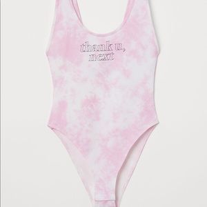 NWT H&M Ariana Grande Bodysuit Sz S